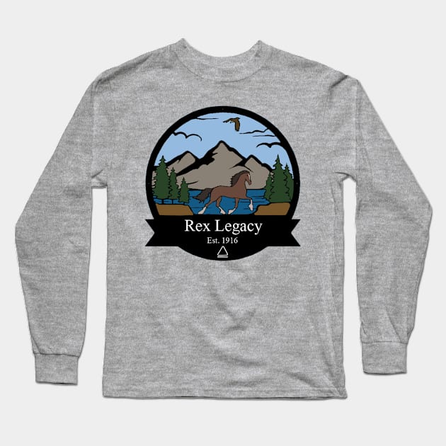 Rex Legacy (Color) Long Sleeve T-Shirt by LikeABith